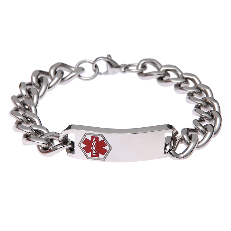 Stainless Steel Classic Red Bracelet